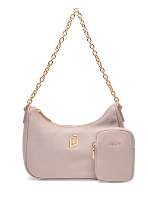 LIU JO logo-plaque shoulder bag - Grey