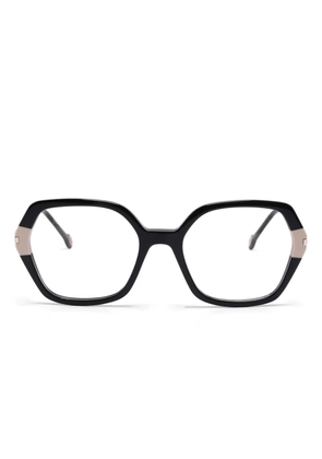 Carolina Herrera geometric-frames glasses - Black
