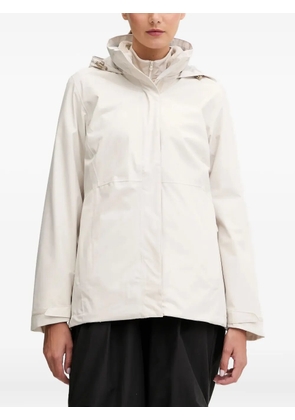 JACK WOLFSKIN Rotwand hooded zip-fastening performance jacket - Neutrals