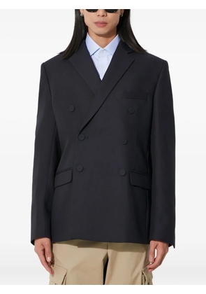 424 double-breasted wool jacket - Blue