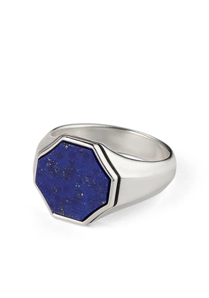 Emanuele Bicocchi Hex signet ring - Silver