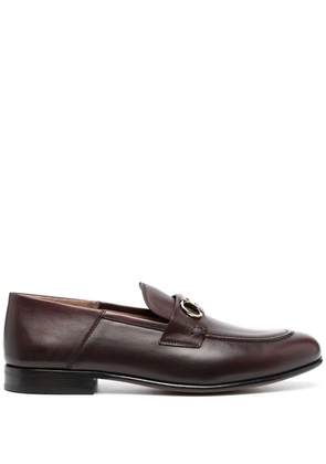Ferragamo Ottone Gancini-buckle loafers - Purple