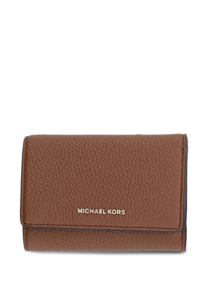 Michael Michael Kors leather zip-top wallet - Brown