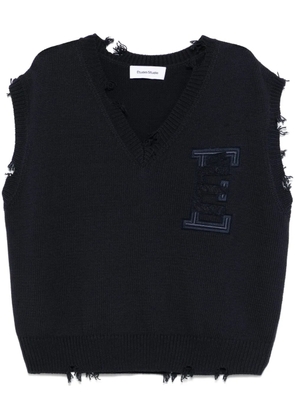 Études Studio V-neck vest - Blue