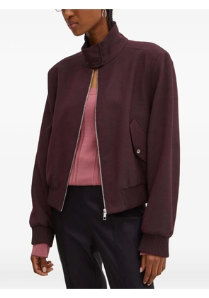 BOSS zip bomber jacket - Purple