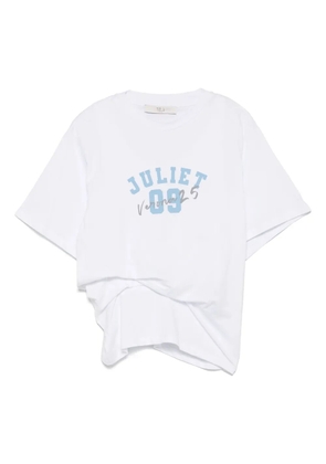 Tela wrap printed T-shirt - White