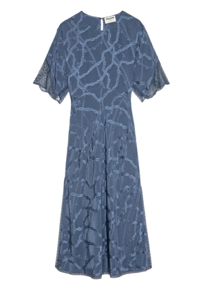 Zadig&Voltaire Rey midi dress - Blue