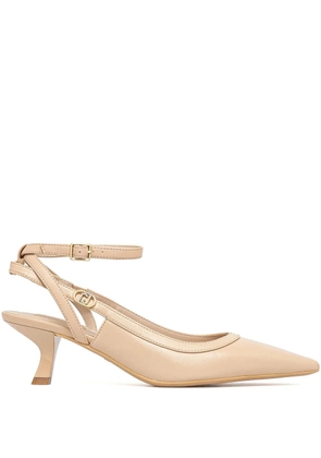 LIU JO 55mm slingback pumps - Neutrals