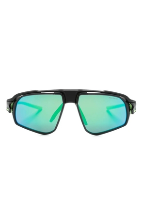 Nike Flyfree biker-style frame sunglasses - Black