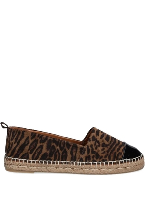BILLI BI leopard-print espadrilles - Brown
