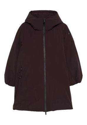 RRD zip-up hooded coat - Red