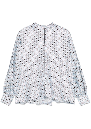 STYLAND floral-print blouse - Blue