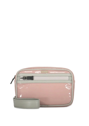 Herno logo-patch belt bag - Pink