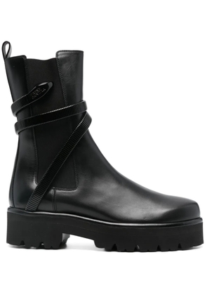 René Caovilla 45mm Juniper boots - Black