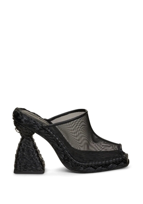 Cult Gaia 102mm Lunx sandals - Black