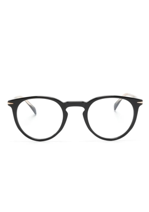 Eyewear by David Beckham round-frame glasses - Black