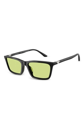 Emporio Armani square-frame sunglasses - Black