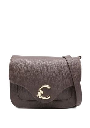Coccinelle small C-Me satchel bag - Brown