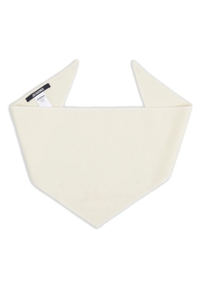 Jacquemus triangular shape scarf - Neutrals