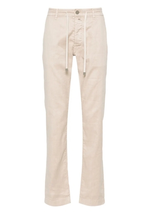 Jacob Cohën Pharrel Active mid-waist carrot-cut trousers - Neutrals