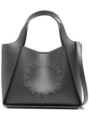 Stella McCartney studded-logo tote bag - Grey