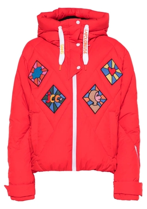 Rossignol x JCC Lumy down bomber ski jacket - Red