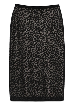 Theory lace midi skirt - Black