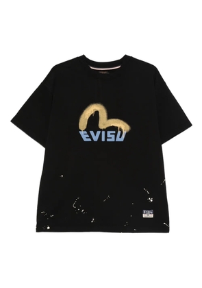 EVISU printed T-shirt - Black