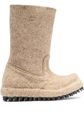 424 Butcher felt boots - Neutrals