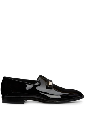 Giuseppe Zanotti Marty patent leather loafers - Black