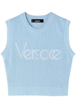 Versace 1978 Re-Edition Logo vest - Blue
