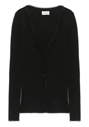P.A.R.O.S.H. Cipria cardigan - Black