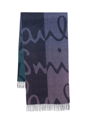 Paul Smith reversible scarf - Purple