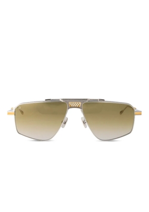 T Henri Eyewear geometric-frame sunglasses - Silver