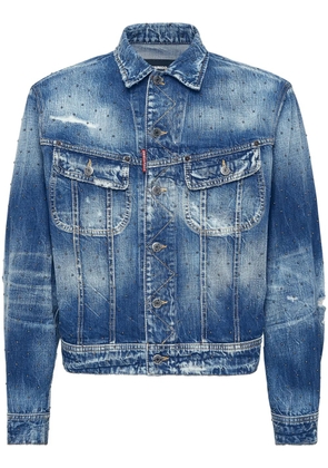 DSQUARED2 beaded denim jacket - Blue