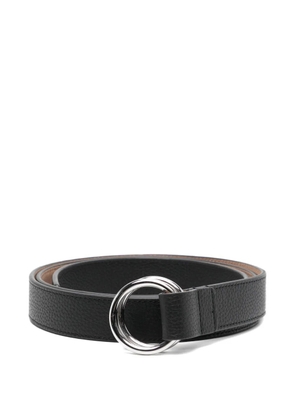 Michael Kors pebbled leather belt - Black