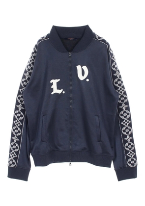 Louis Vuitton Pre-Owned 2010s embroidered sweatshirt - Blue