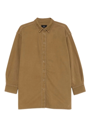 7 For All Mankind Nina button-fastening shirt - Neutrals