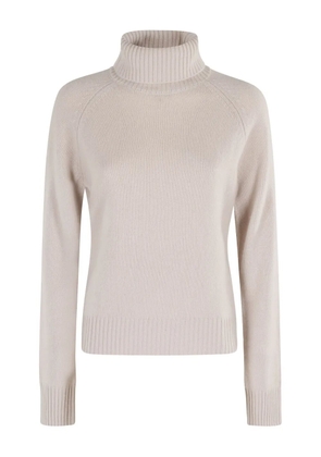 Seventy turtleneck raglan-sleeve sweater - Neutrals