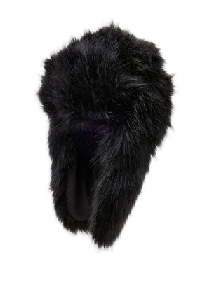 Unreal Fur shearling hat - Black