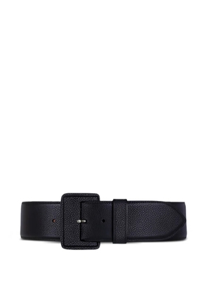 Maison Vaincourt square buckle belt - Black