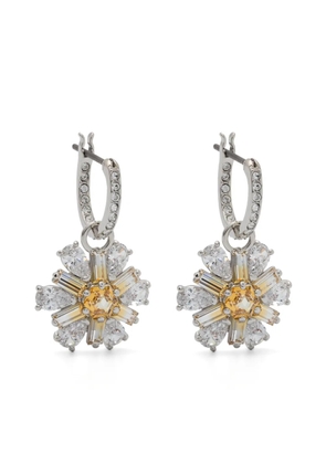 Swarovski Idyllia mini hoop earrings - Silver