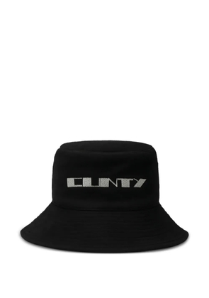 Rick Owens DRKSHDW logo bucket hat - Black