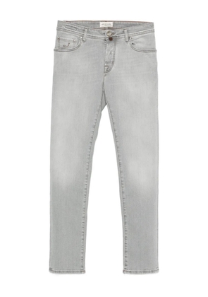Jacob Cohën contrast-stitching jeans - Grey
