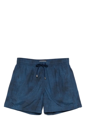 Canali drawstring swim shorts - Blue
