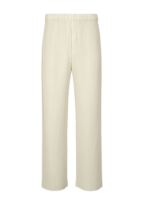 Issey Miyake pleated trousers - Neutrals