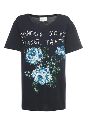 Gucci Pre-Owned x Coco Capitán sequin-embellished T-shirt - Black