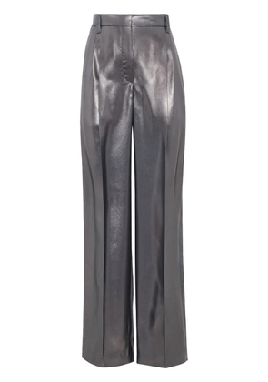 Brunello Cucinelli tailored silk trousers - Grey