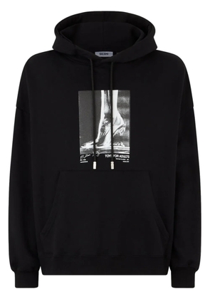 GCDS Morso graphic-print hoodie - Black