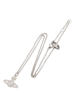 Vivienne Westwood Pre-Owned 2020s Grace Bas Relief necklace - Silver